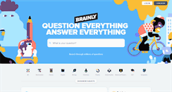 Desktop Screenshot of brainly.com